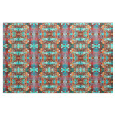 Tissu Abstrait Sarcelle (Fat Quarter)