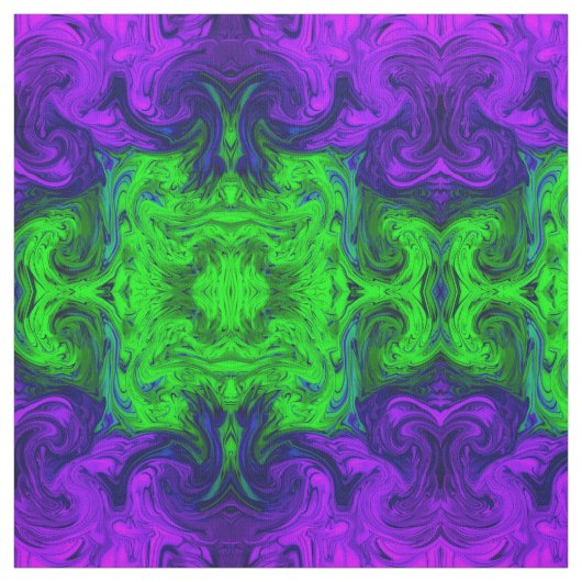 Tissu abstrait texturisé par pourpre vert (Échantillon)