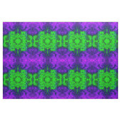 Tissu abstrait texturisé par pourpre vert (Fat Quarter)