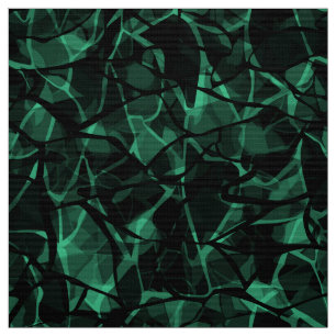Tissu abstrait vert