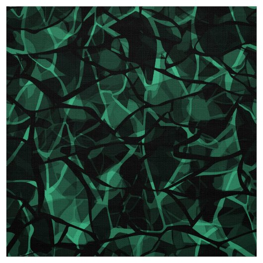 Tissu abstrait vert (Échantillon)