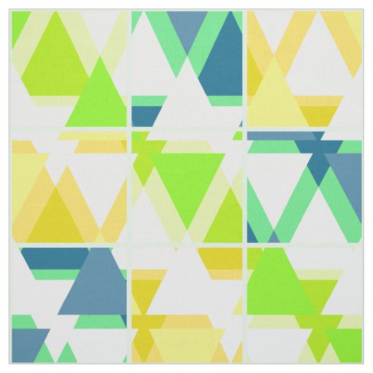 Tissu Abstrait vert jaune (Échantillon)