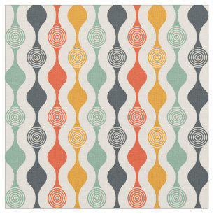 Tissu Abstrait Vintage mignon et tendance