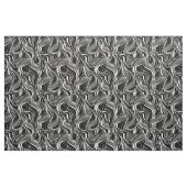 Tissu Abstraits sans couture noir et blanc créatifs (Fat Quarter)