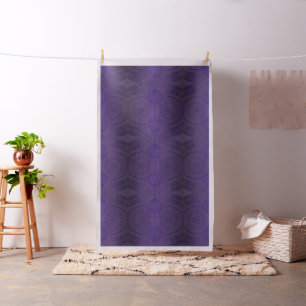Tissu Acceptation   Médaillons de méditation violette