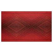 Tissu Acceptation | Motif de Boho Eclectique Rouge (Fat Quarter)