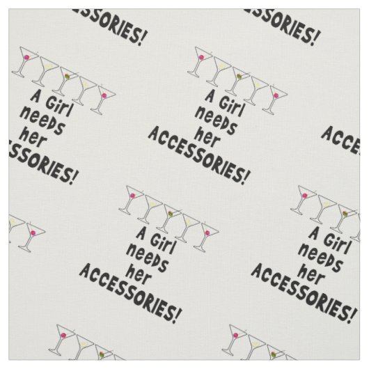 TISSU - ACCESSOIRES DE COCKTAIL (Échantillon)