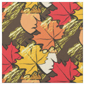 Tissu Acorns et feuille IV (Fermer)