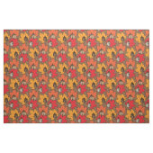 Tissu Acorns et feuille V (Yard)