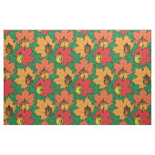 Tissu Acorns et feuille VI (Fat Quarter)