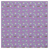 Tissu adorable d'impression de rat (Échantillon)