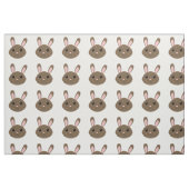 Tissu Adorable Lapin Brown (Fat Quarter)