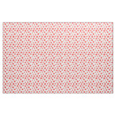 Tissu Adorable pois motif l Rouge et blanc (Yard)