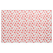 Tissu Adorable pois motif l Rouge et blanc (Fat Quarter)