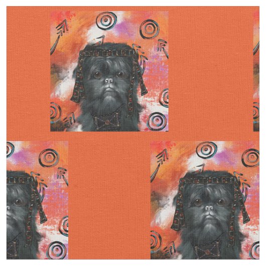 Tissu Affenpinscher  (Fermer)