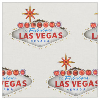 Tissu Affiche de bienvenue Las Vegas