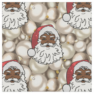 tissu africain santa claus