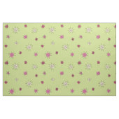 Tissu Age atomique Starburst Planètes Lime Green (Fat Quarter)