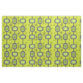 Tissu Âge de l'espace Art géométrique Chartreuse Vert (Fat Quarter)