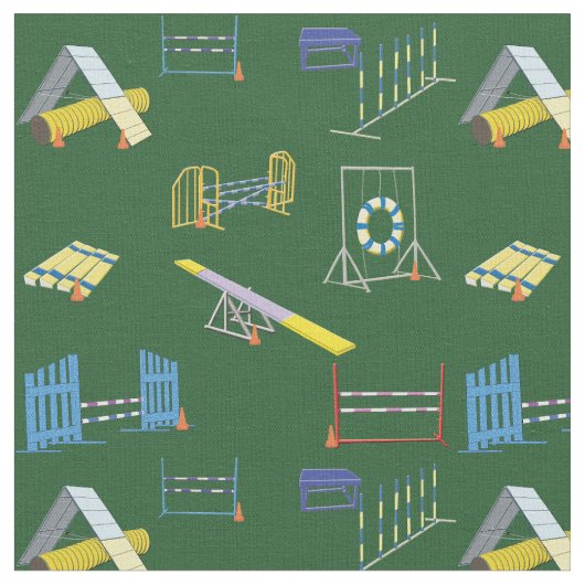 Tissu Agilité du chien (Fermer)