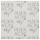 Tissu Agonie musicale (Échantillon)