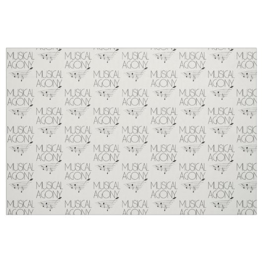 Tissu Agonie musicale (Fat Quarter)