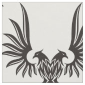 Tissu Aigle à deux têtes (Fermer)