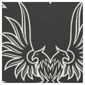 Tissu Aigle à deux têtes (Fermer)