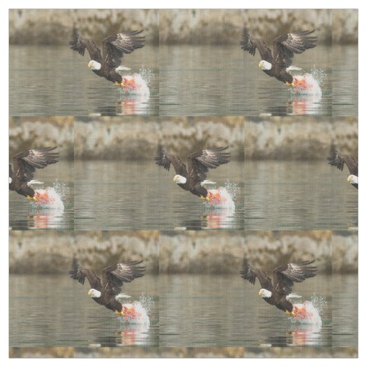 Tissu Aigle à tête plate (Échantillon)