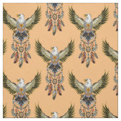 Tissu Aigle avec les Indiens d'Amérique (Échantillon)