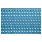 Tissu Aigle ombragé sur bleu (Yard)