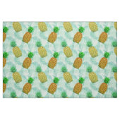 Tissu Aiguille hawaïenne bleu clair (Fat Quarter)