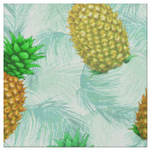 Tissu Aiguille hawaïenne bleu clair (Détail)