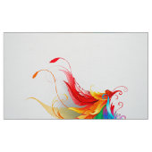 Tissu Ailes fluffy arc-en-ciel (Fat Quarter)