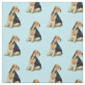 Tissu Airdale Dog Art Fabric (Échantillon)