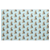 Tissu Airdale Dog Art Fabric (Fat Quarter)