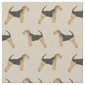 Tissu Airedale Terrier (Fermer)