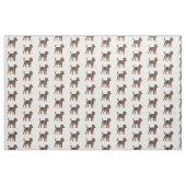 Tissu Airedale terrier dog cartoon (Fat Quarter)