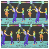 Tissu Ajouter de danse d'oscillation aux projecteurs (Échantillon)