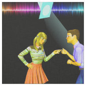 Tissu Ajouter de danse d'oscillation aux projecteurs 9" (Fermer)