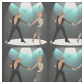 Tissu Ajouter latins de danseurs de salle de bal au (Échantillon)