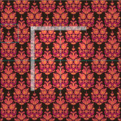 Tissu Akuti damask ikat (Carreau)