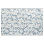 Tissu Alaskan Dall mouton classique perle bleue (Fat Quarter)