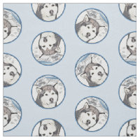 Alaskan Malamute Peinture Mal Mally Sled Chien Art