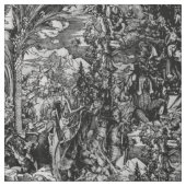 Tissu Albrecht Dürer noir et blanc (Échantillon)