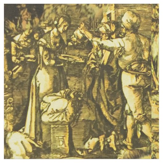 Tissu Albrecht Dürer Sienne (Fermer)