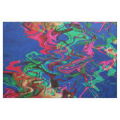 Tissu Algues psychédéliques..... (Fat Quarter)