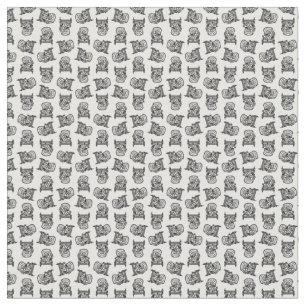 Tissu Alice au pays des merveilles Kitten en chaise COUL