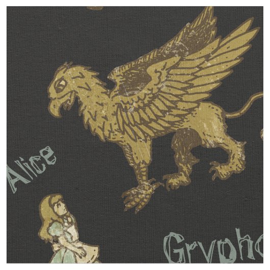 Tissu Alice Et Griffin (Fermer)