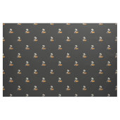 Tissu alien mangeant de la pizza (Fat Quarter)